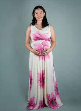 Soft Pink Floral Dress